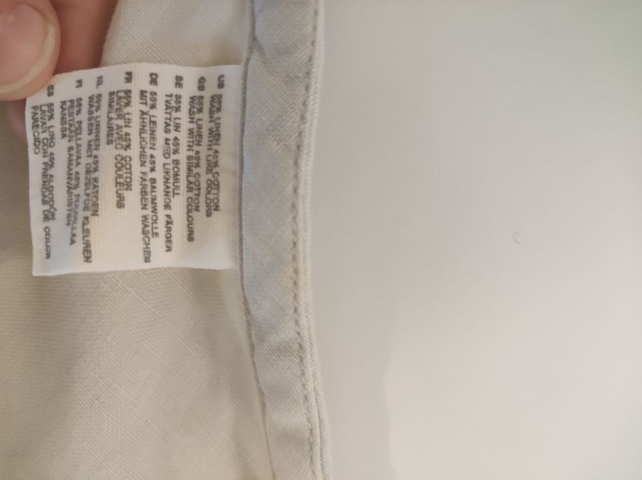 Lniana spódnica H&M