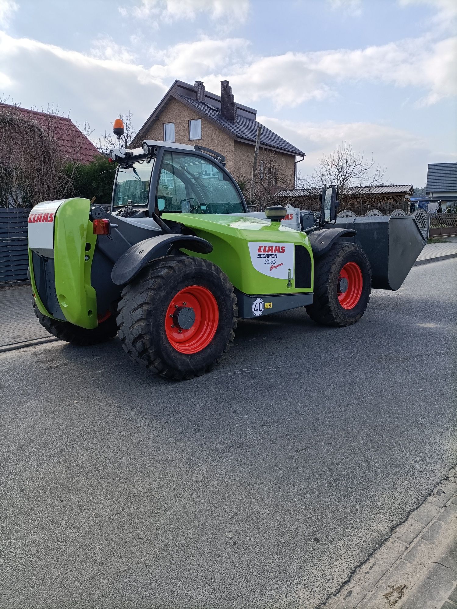 Ładowarka teleskopowa Claas Scorpion 7040 !!! ( Manitou, JCB, merlo)