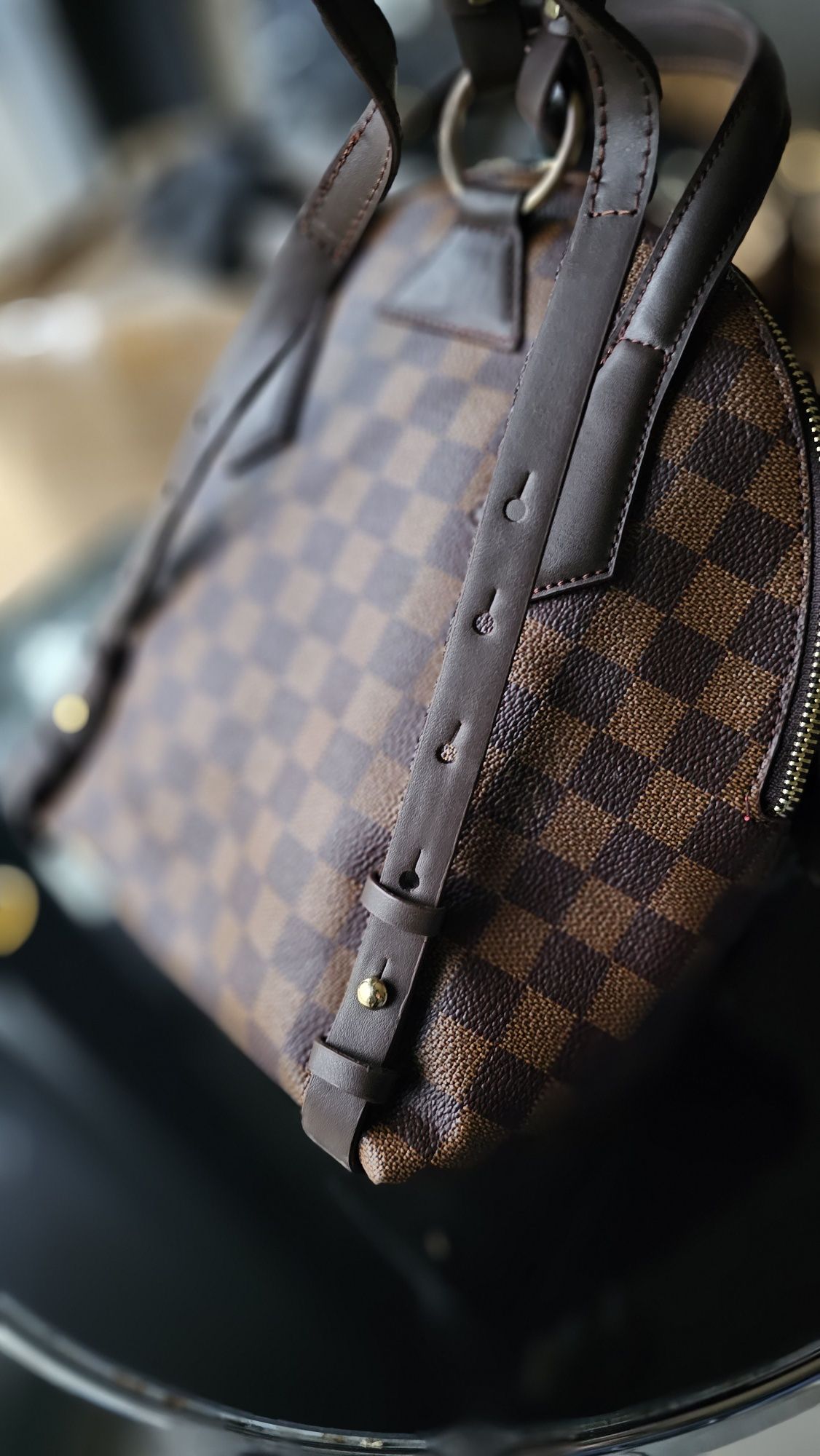Plecak damier lv moonback pack piękny