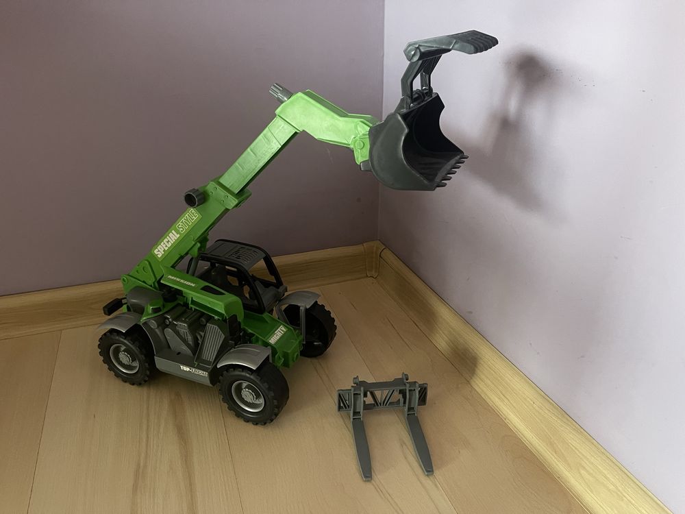 Pojazd Rolniczy Traktor Zielony Dźwig Maszyna Rolnicza