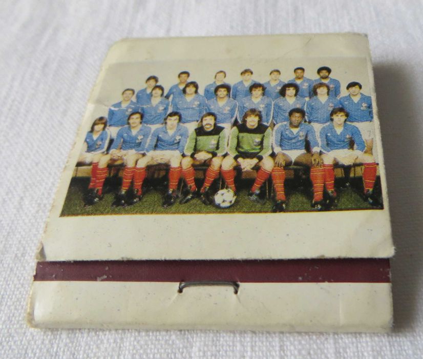 Carteiras Fósforos Seleção Francesa Mundial 82 + 3