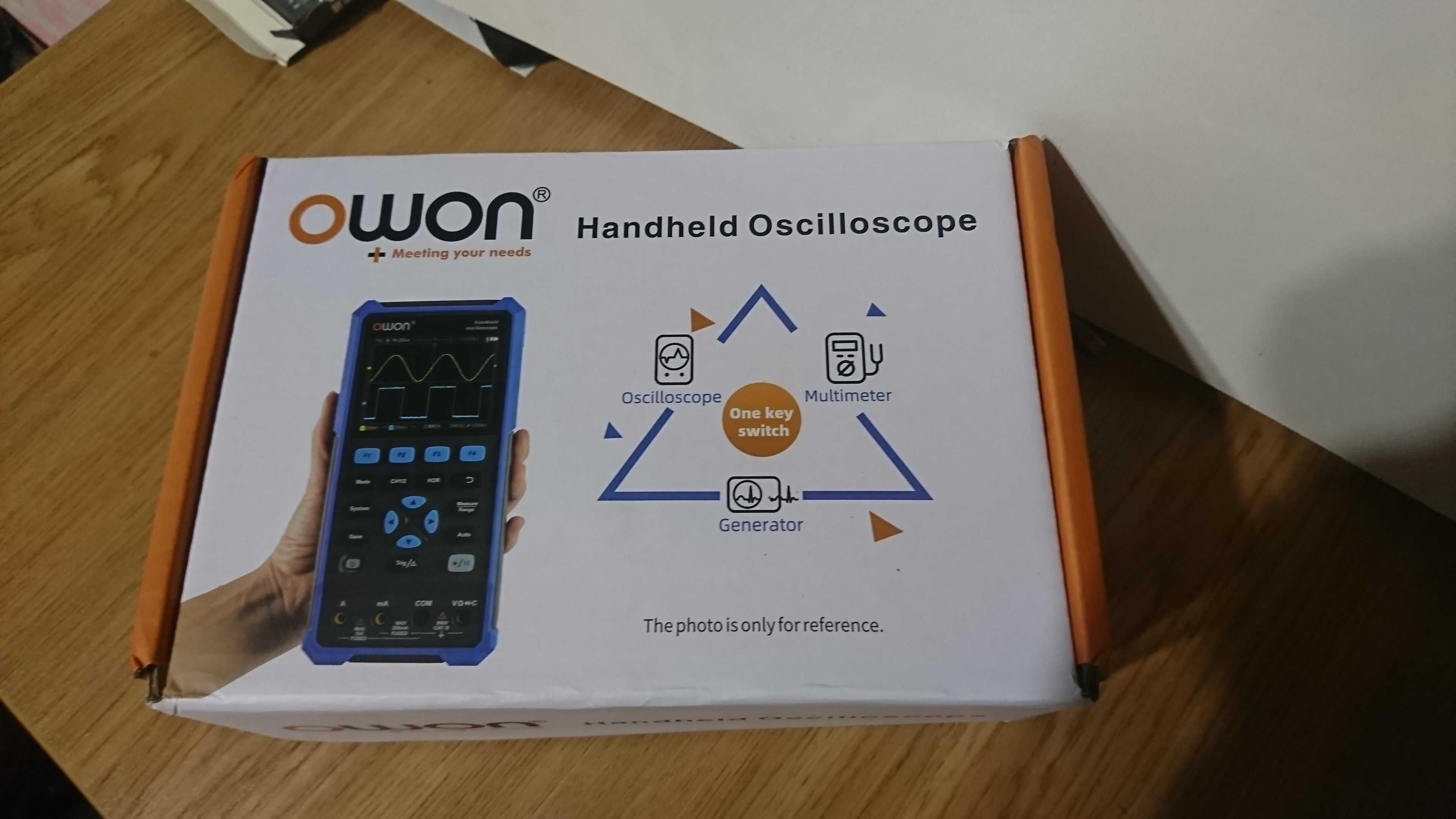 OWON HDS2102S осцилограф, мультиметр, генератор