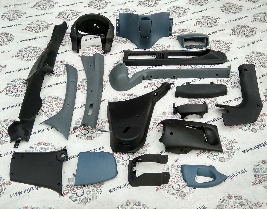 Обшивка Накладка Арки Пороги Пластик Салона Fiat Doblo Фиат Фіат Добло