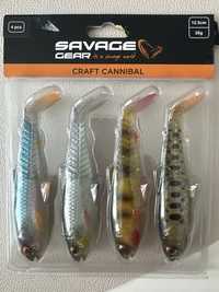 Zestaw przynęt Savage Gear Craft Cannibal Paddletail 12.5 cm