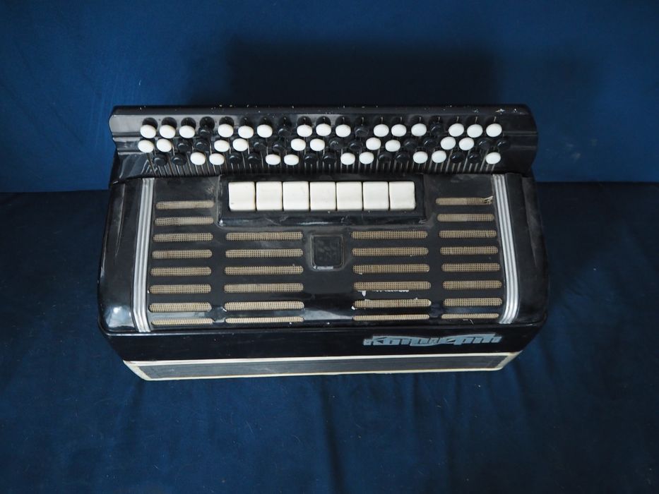 Akordeon guzikowy bajan koncert kanałowy