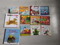 Książeczki do czytania dla dziecka 11 szt + małe puzzle
