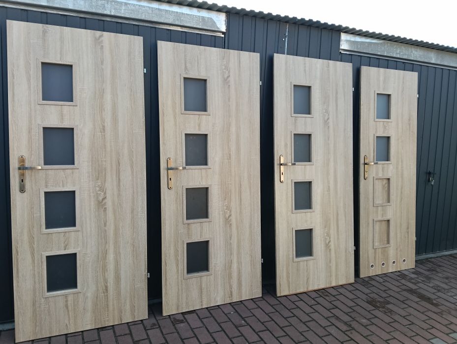 Drzwi wewnętrzne dąb sonoma