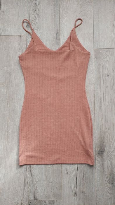 Жіноче літнє коротке плаття в рубчик Mango в ідеальному стані