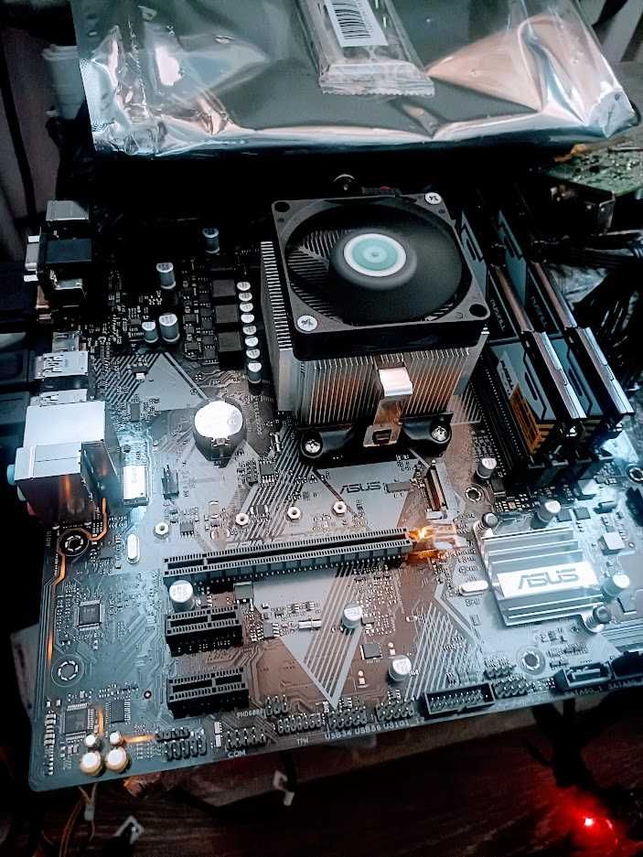 Новий Комплект для збирання ПК, Ryzen 5500GT+VEGA7\B450\32GB DDR4-3200