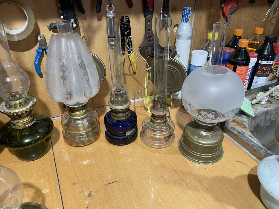 Керосиновые лампы с Швеции
