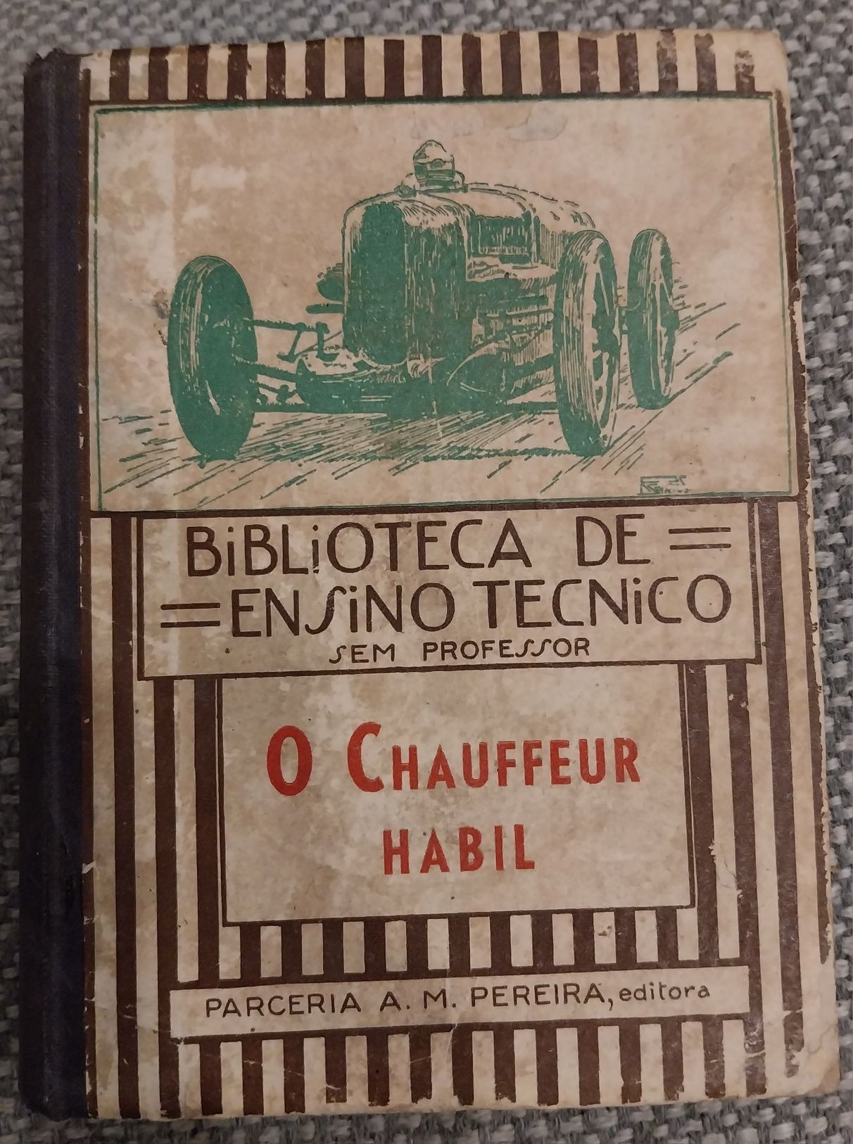 Vendo livro "O Chauffeur Hábil" de 1936