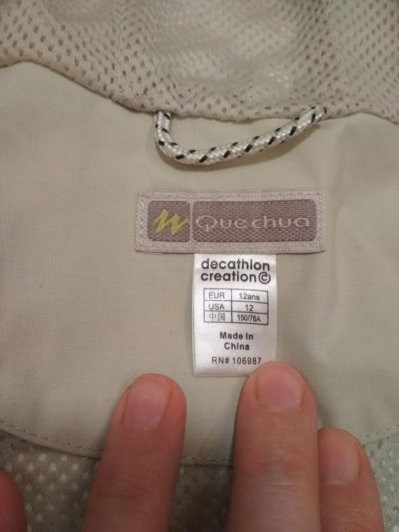 Quechua ветровка дождевик трекінгова куртка парка штормовка Gore Tex