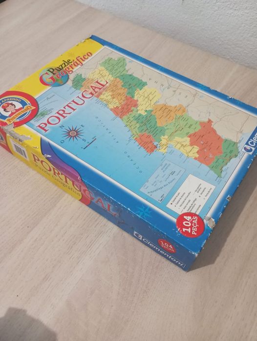 Puzzle Mapa de Portugal