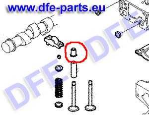 Uszczelniacz zaworów do Iveco Daily 2.3/3.0L / Fiat Ducato, 6x11x19mm