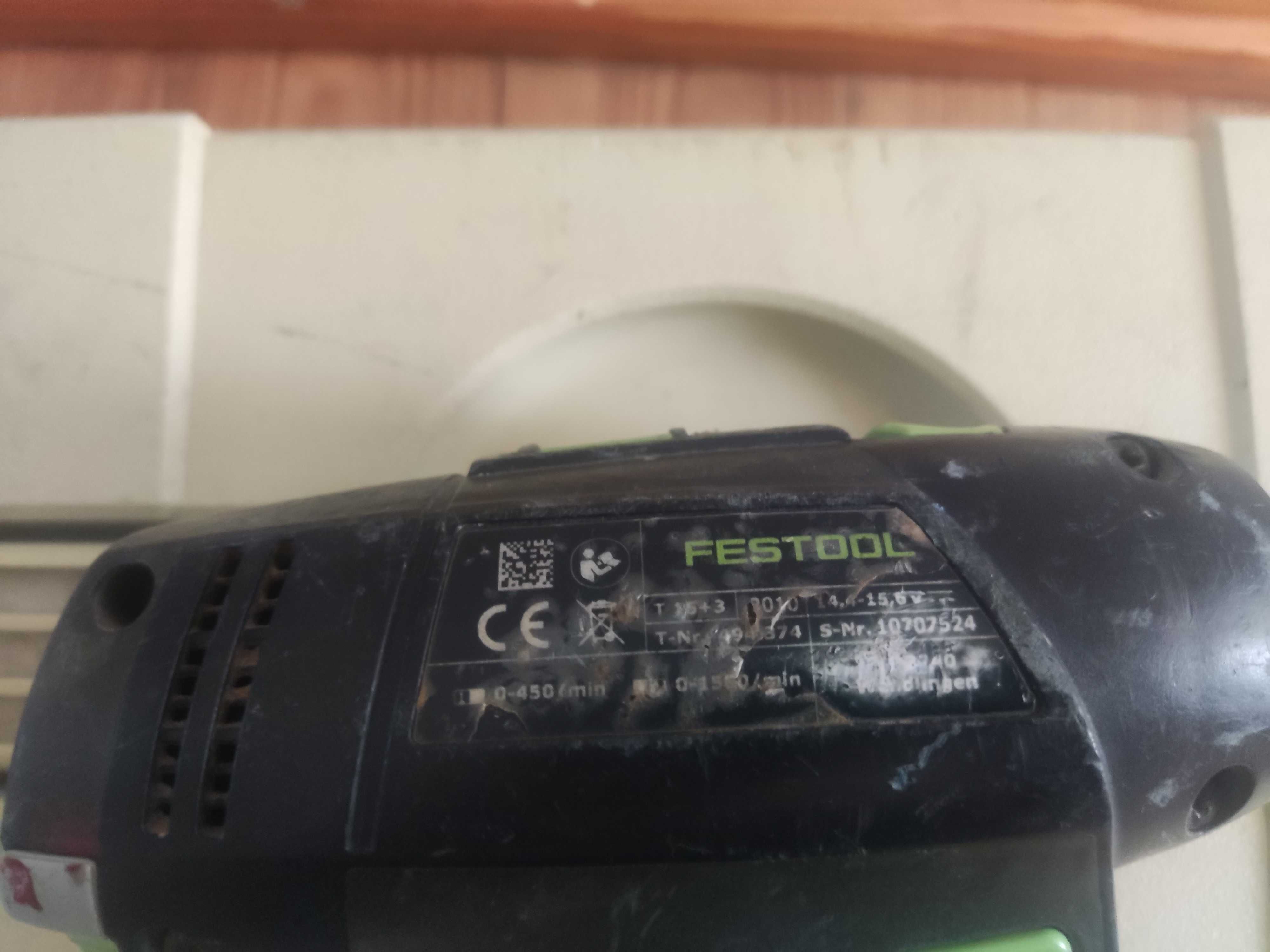 Wkrętarka Festool T15+3 2x2,6Ah