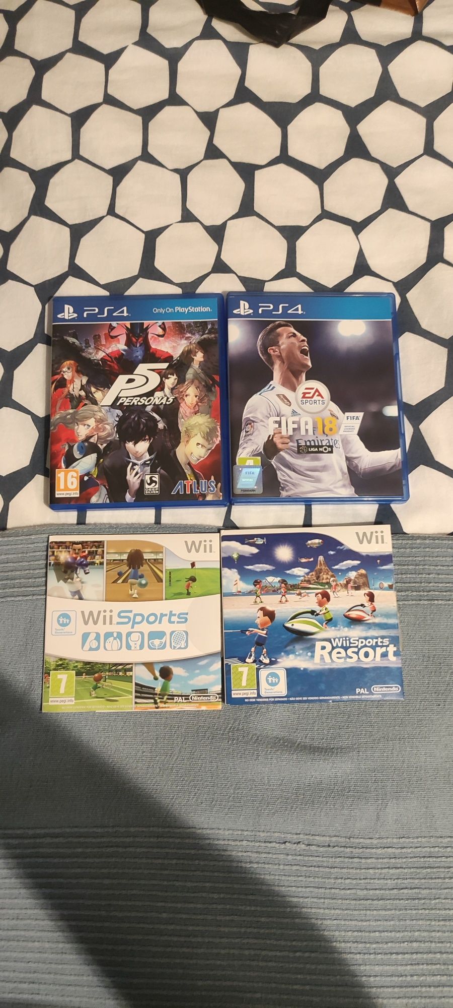 jogos PS4/Wii/NDS/PSP