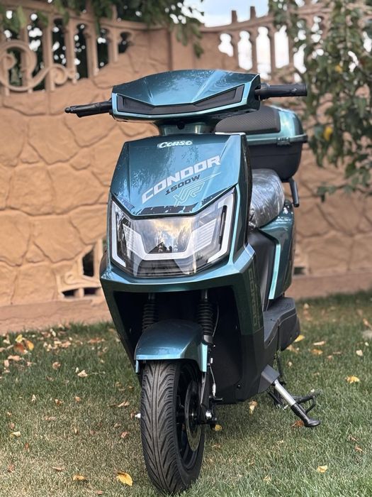 Електроскутер Corso Condor 1500W 72V/30Ah батареї ЛІТІЙ-ЗАЛІЗО-ФОС
