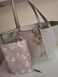 Torba Anne Klein A4 shopper z USA szara