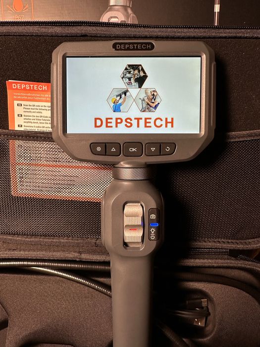 Эндоскопическая камера Depstech DS630 Двойной шарнирный бороскоп