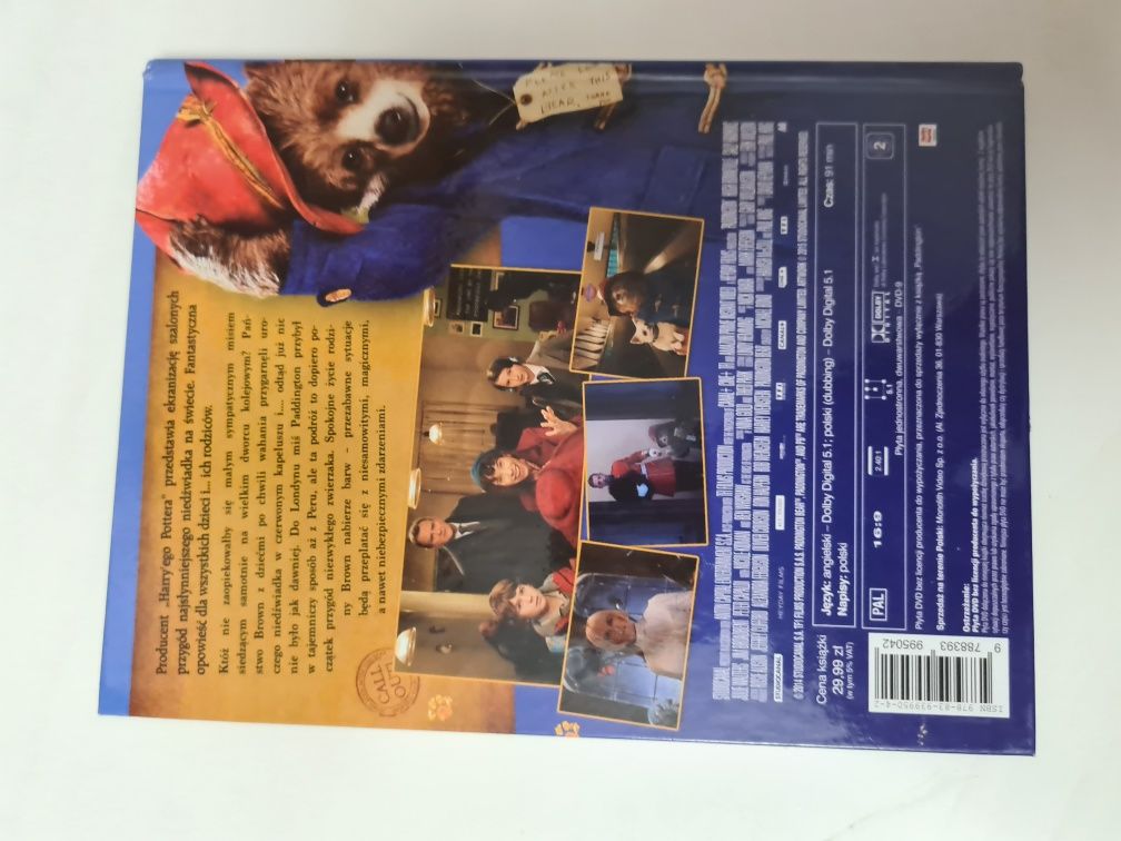 Paddington - książka z filmem na DVD