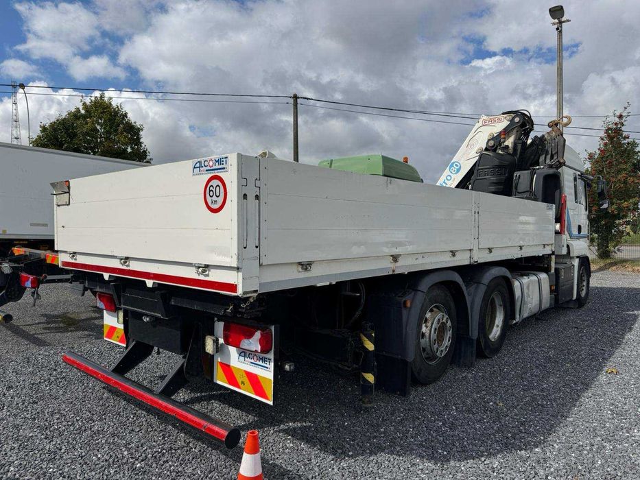 Бортовий MAN TGA 26.440 6x2 кран FASSI 310ACXP.26 Добрий стан!