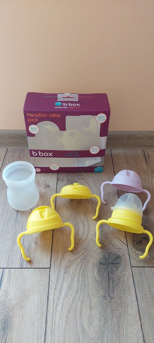 ZESTAW Bbox bidon kubek ustnik pokrywki smoczek