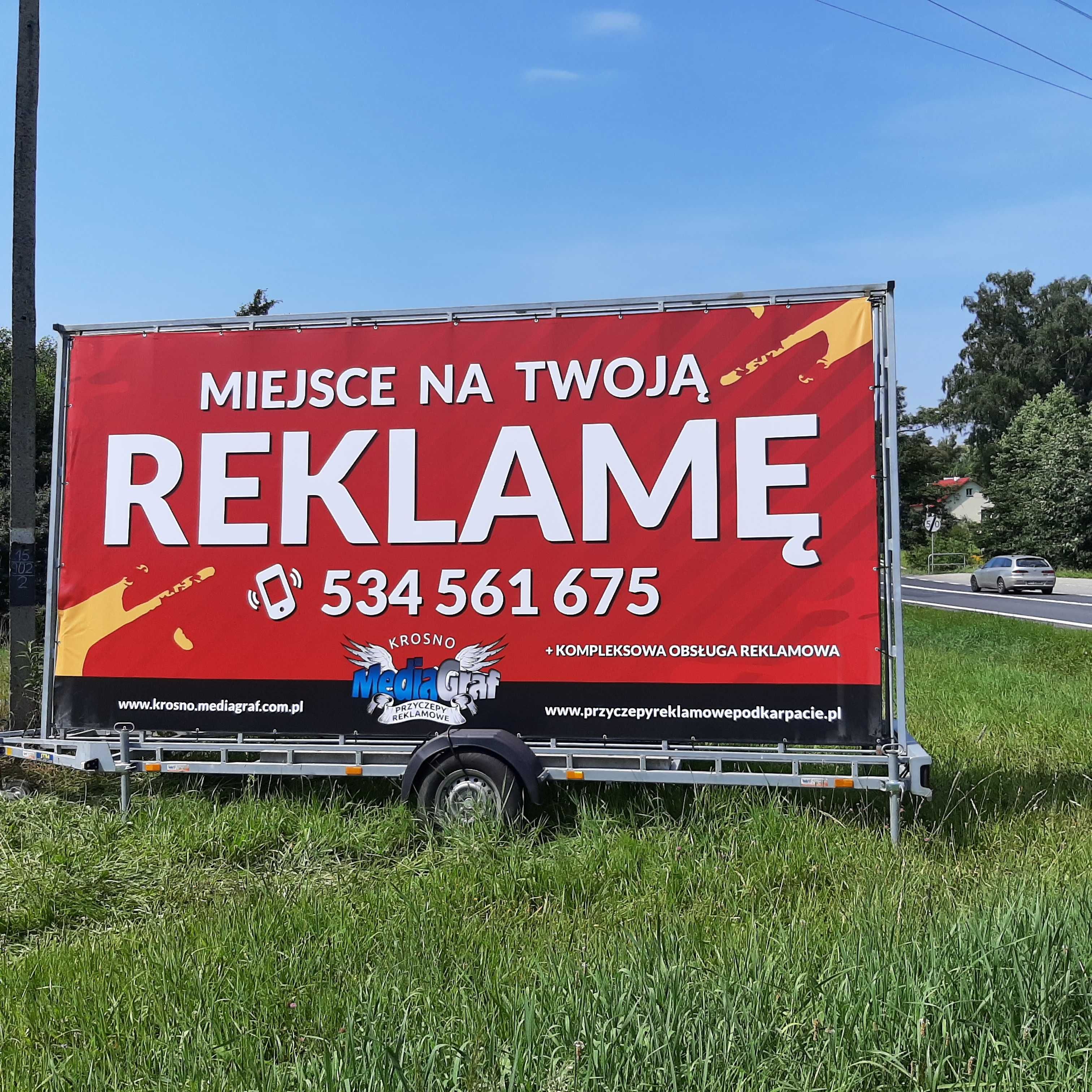 Przyczepy Reklamowe Podkarpacie Krosno