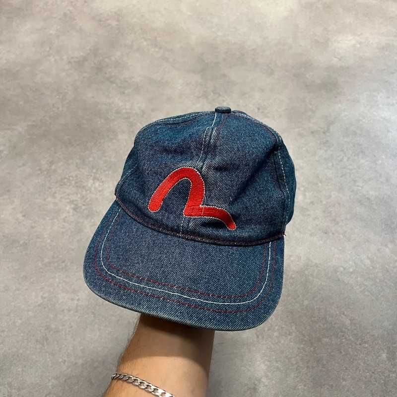 Vintage Czapka Z Daszkiem Evisu Cap Hat Retro Y2K 90s Coquette