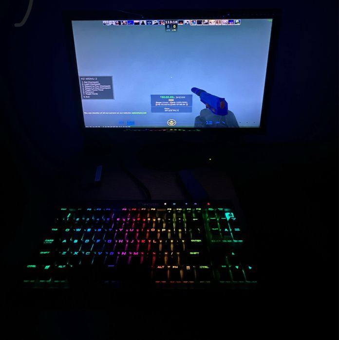 Mechaniczna Klawiatura Corsair K65 RGB Rapidfire Cherry MX Speed
