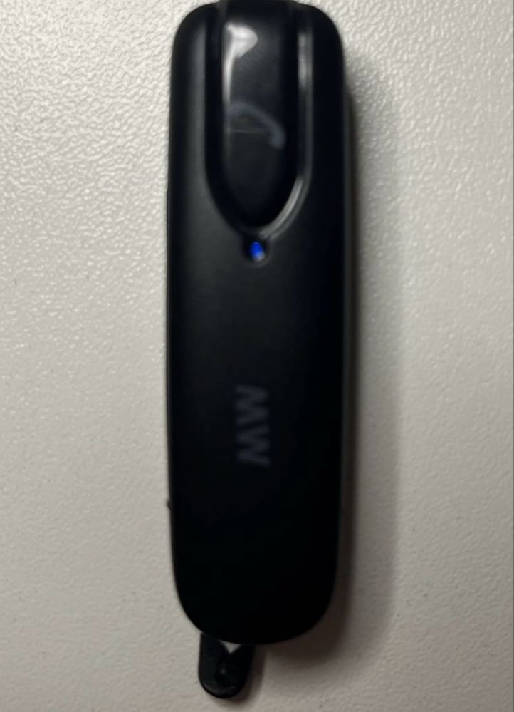 Мікронавушник гарнітура bluetooth minibox 5,5 см.