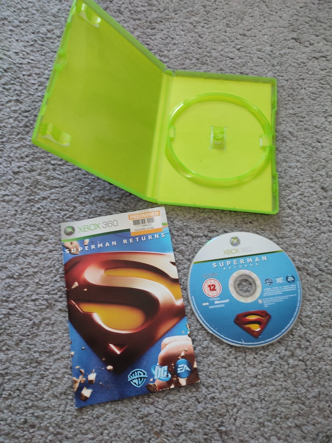 Gra Xbox 360 - Superman Returns (super stan)