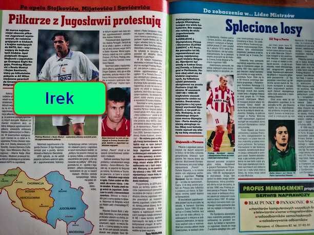 Tygodnik "Piłka Nożna" - rocznik 1999