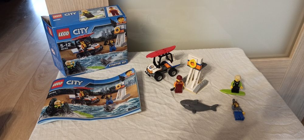 LEGO City 60163 Coast Guard Straż przybrzeżna Zestaw startowy
