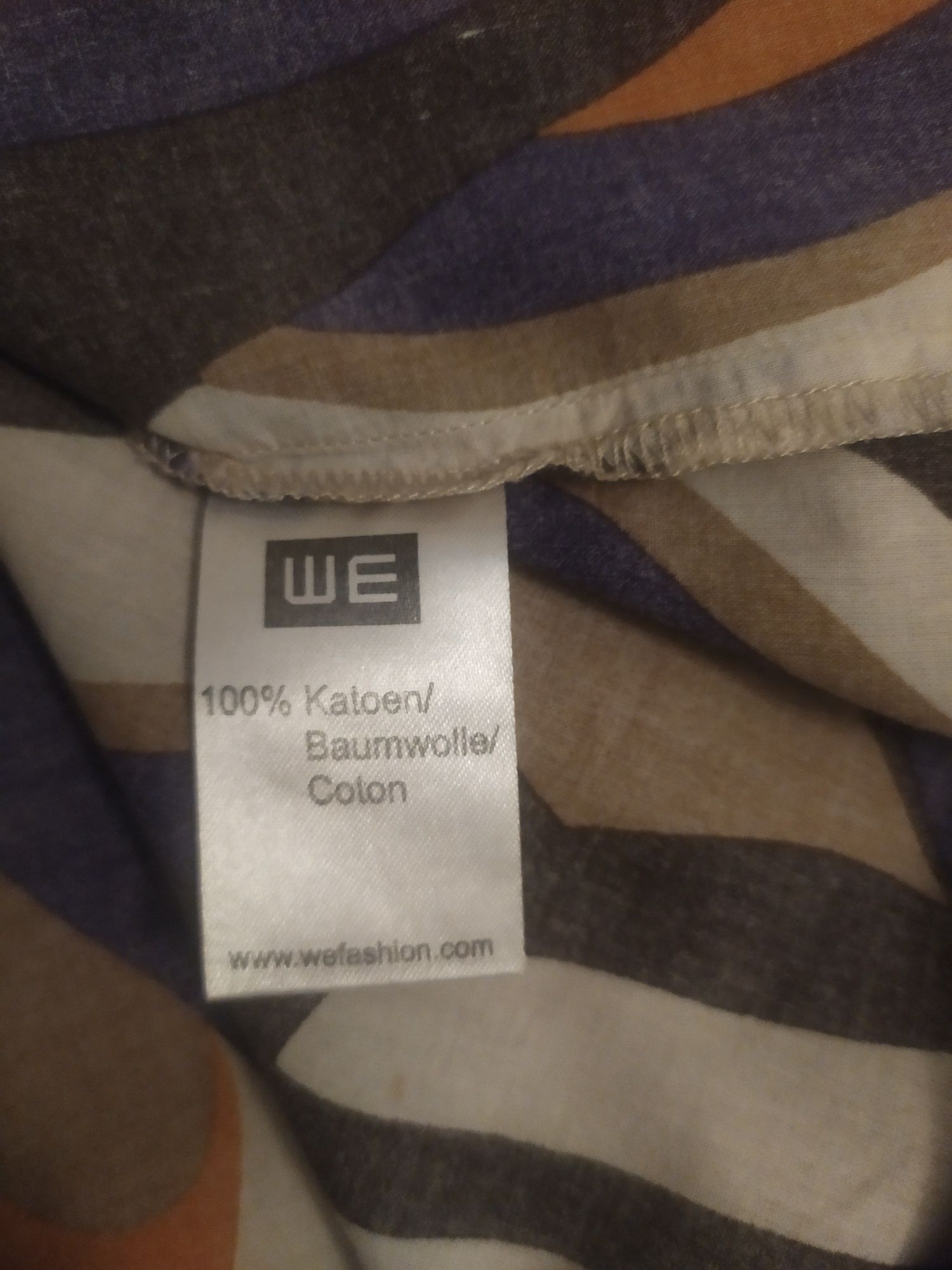WE Fashion tunika bawełna cienka na upały piękna rozmiar 40/42