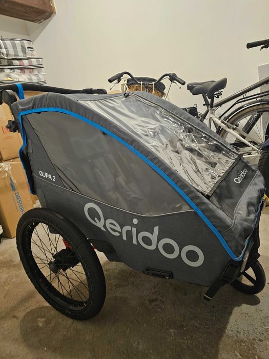 Przyczepka rowerowa Qeridoo Qupa 2