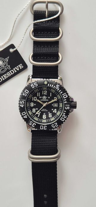 Zegarek taktyczny Addiesdive MY-050S Navy Seal (Miyota 2115)