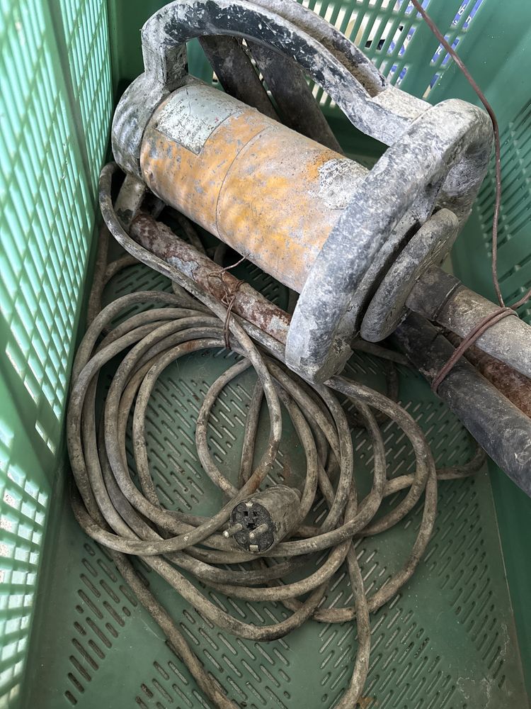 Vibrador de cimento betão de obra