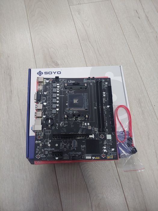 Soyo b450m, am4 новая