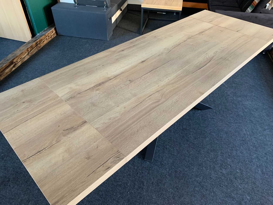 Stół 280x90 rozkładany  LOFT EGGER HALIFAX Duży