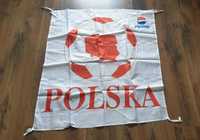 Flaga kibica Polska / Pepsi, piłka nożna