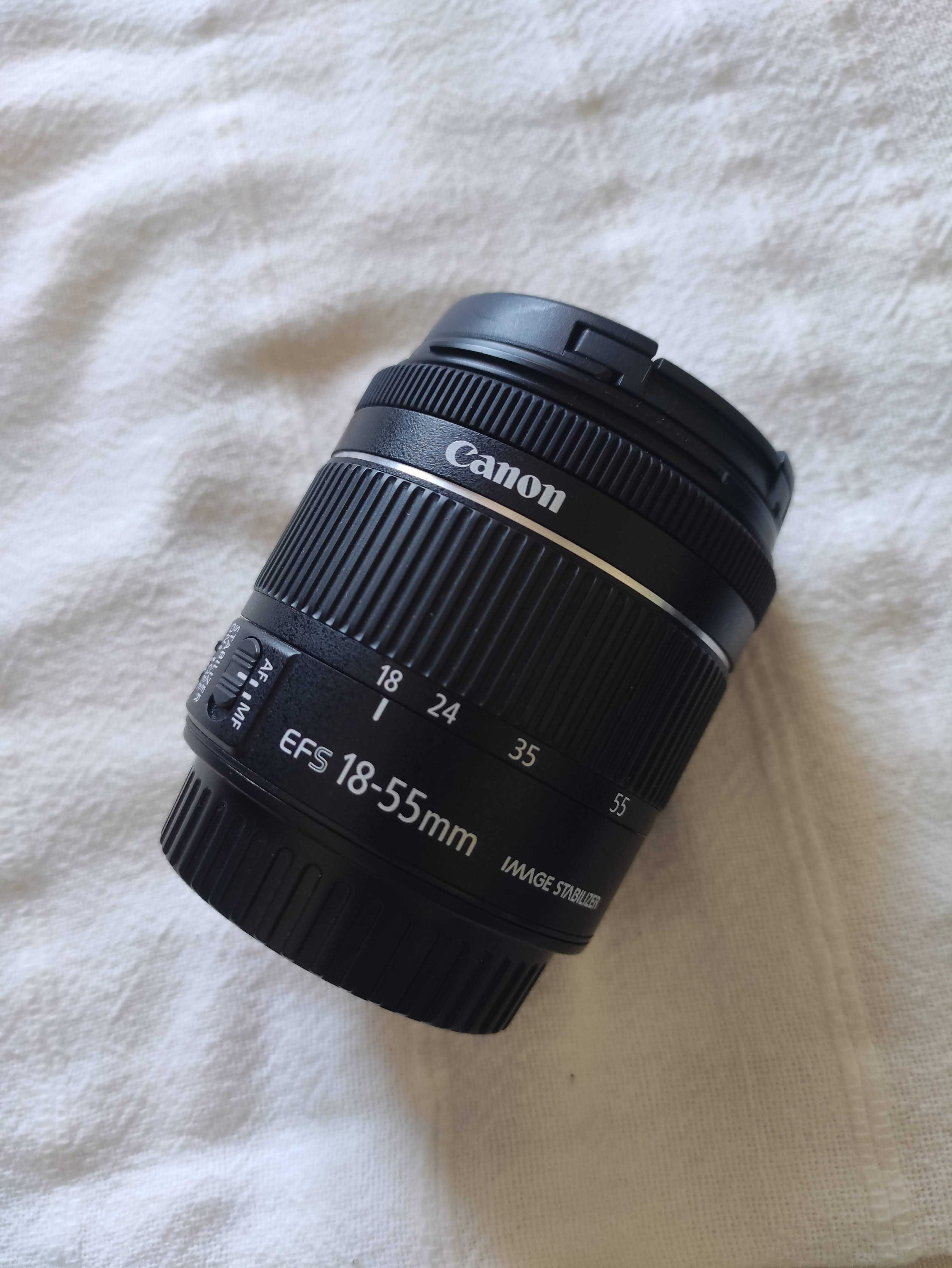Objetiva EF-S 18-55mm f/4-5.6 IS STM