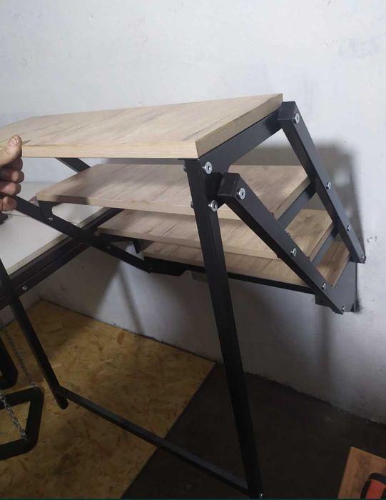 Трансформер: полка-стол «2 в 1» под заказ