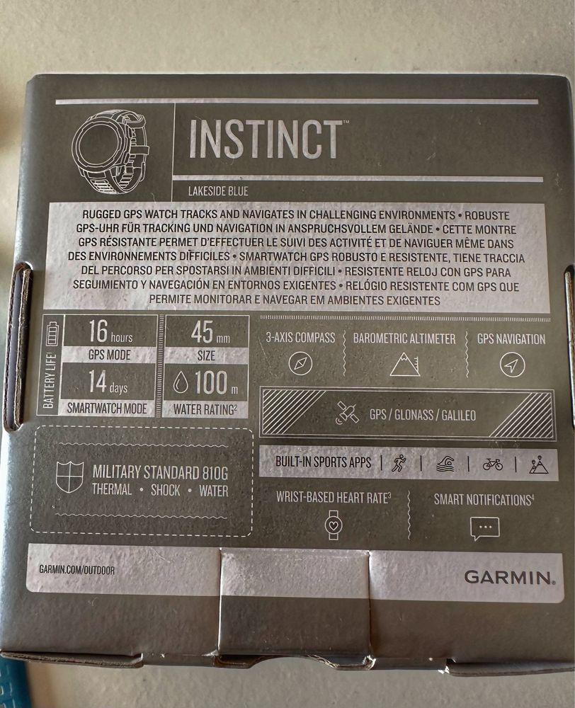 Relogio Garmin instinct