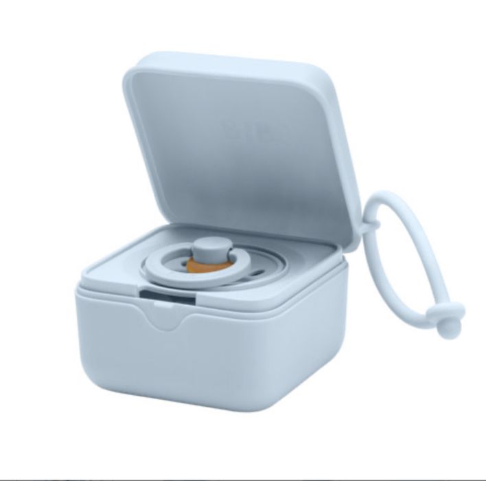 Контейнер для пустушок BIBS Pacifier Box – Baby Blue