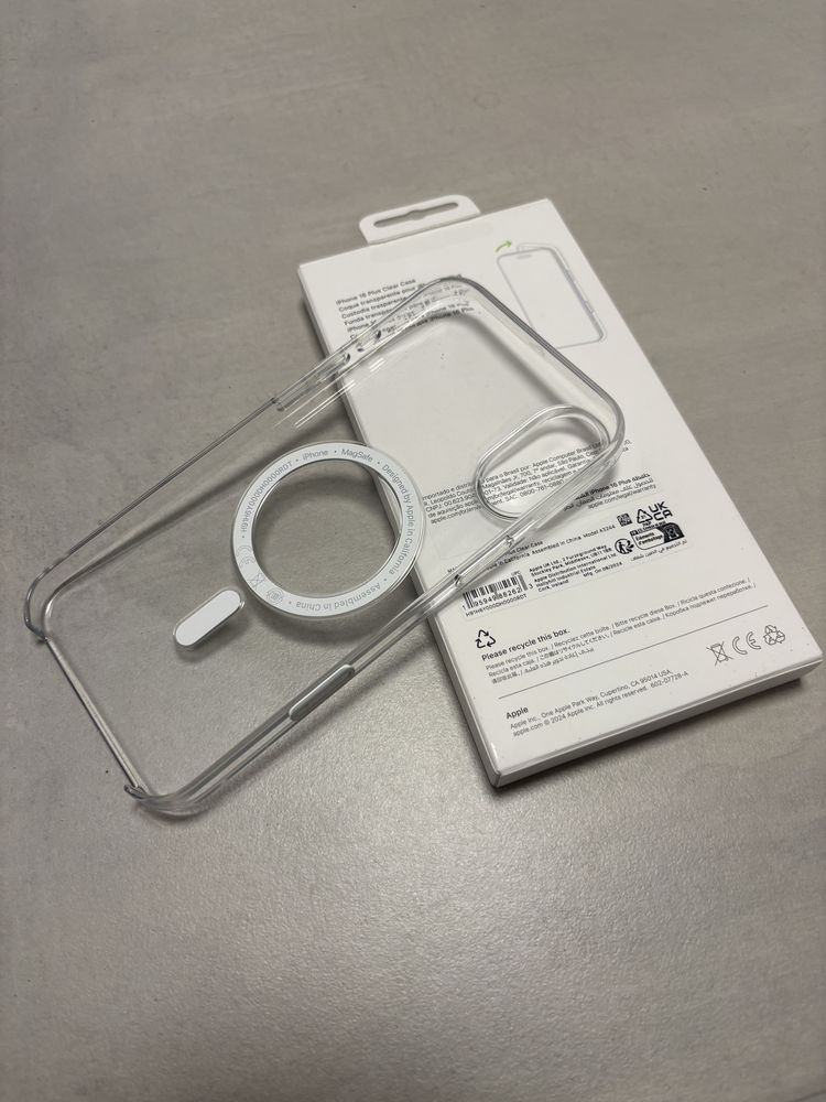 ORYGINAŁ Apple Przezroczyste etui z MagSafe do iPhone’a 16 Plus