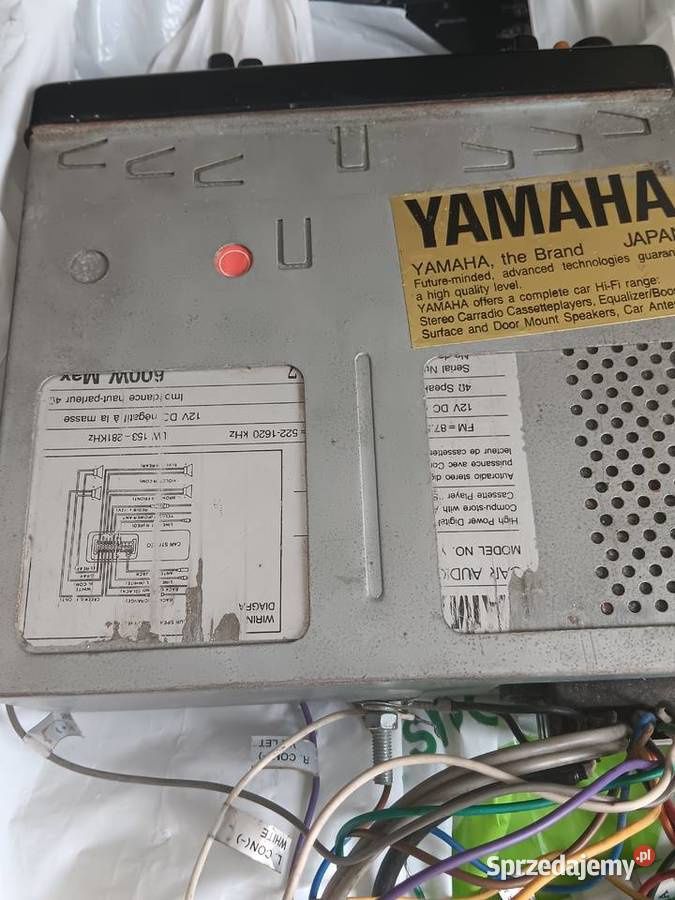 Radio samochodowe YAMAHA 600W