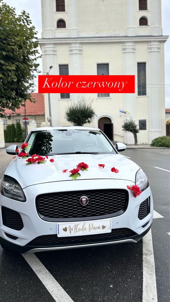 Auto Samochód do Ślubu JAGUAR E-PACE