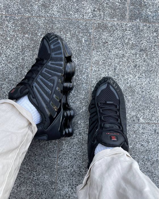 Кросівки Nike Shox TL Black/кросовки найк шокси