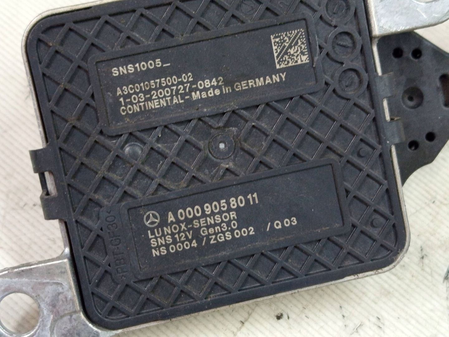 SONDA LAMBDA NOX MERCEDES C W205 E W213 W238 GLC 2.0 CDI A0009058011