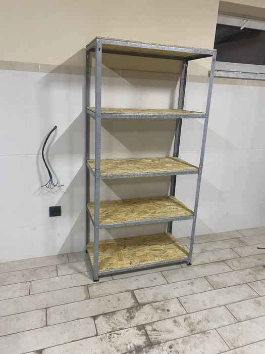 Стеллаж металевий в підвал СТО полиці в гараж на балкон закрутки